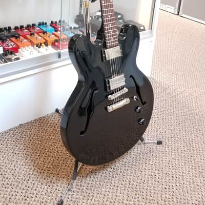 used 2014 Gibson Memphis ES-335 Studio in Ebony, Very Good Condition with OHSC & Paperwork image 9