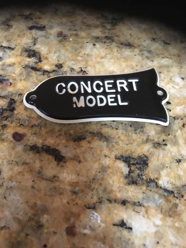 Gibson Vintage Gibson "Concert Model" Guitar Truss Rod Cover LEFTY? image 1