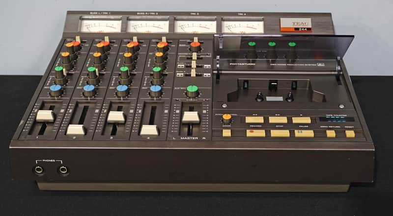 Teac Tascam Portastudio 244 80s 4 Track Multitrack Cassette Tape