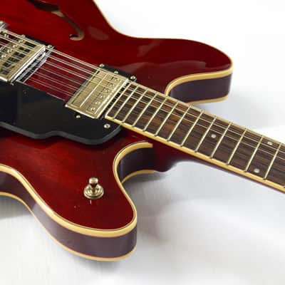 Guild Starfire I 12-ST 12-string Semi-hollow - Cherry Red image 5