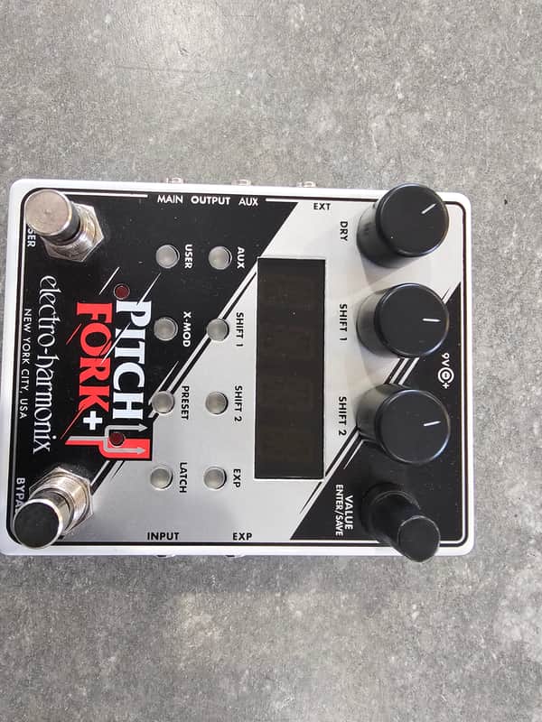 Electro-Harmonix Pitch Fork+ Polyphonic Pitch Shifter 2020 - Present - Silver image 1