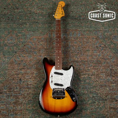1995 Fender '69 Vintage Reissue Mustang MG69 Sunburst Made in Japan MIJ Fujigen image 2