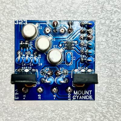 Mount Cyanide 323 Discrete Opamp 2023 Blue image 3