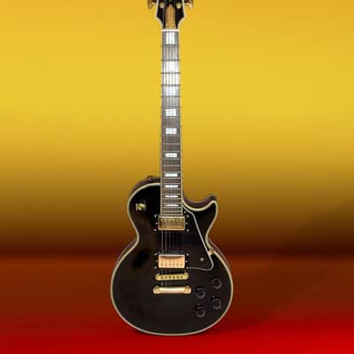 Epiphone Les Paul 50th Anniversary Ebony Electric Guitar 2002 image 2