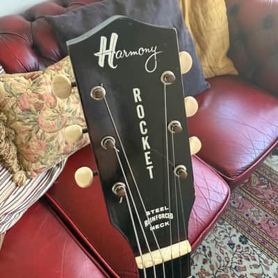 Harmony H54 Rocket 1963 - Red Sunburst image 3