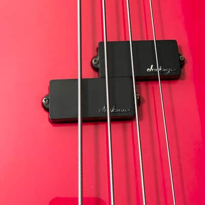 1987 Charvel 1B Red Bass MIJ Japan, W/Original Case image 12