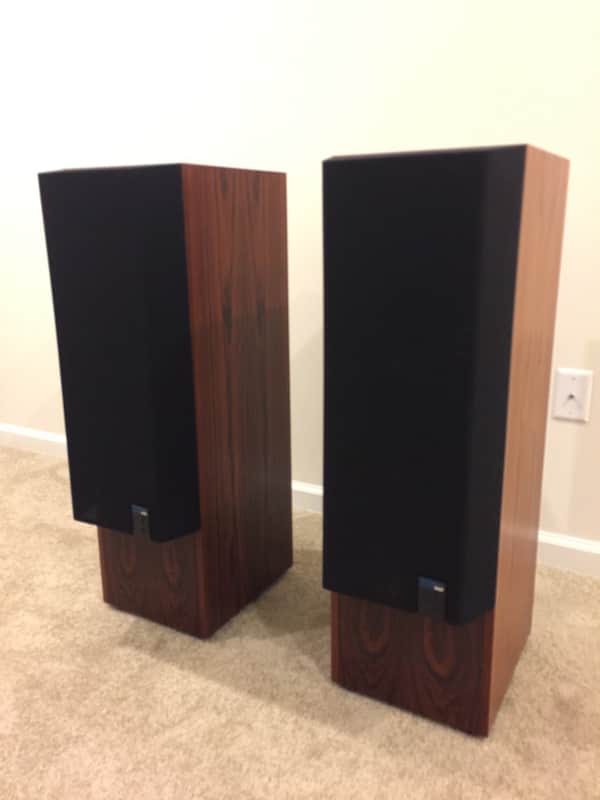 KEF Reference Series 104/2 Floorstanding Speakers in Vintage Walnut image 1