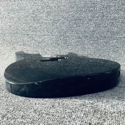 Glossy Black 4 String Bass Basswood Body image 4