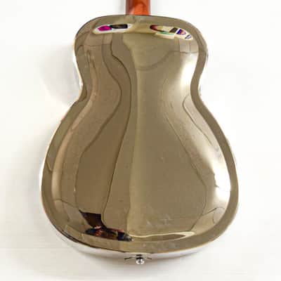 Dobro Hound Dog M-14 Metalbody - Nickel image 11