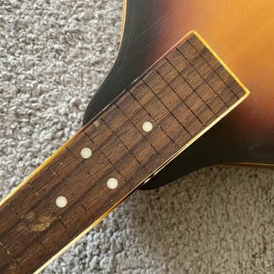 Sunburst 8 String Mandolin DIY Project, Spruce Top, Mahogany Body, Rosewood Fingerboard image 12
