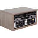 Gator Elite Furniture Series 4U Desktop Studio Rack in Driftwood Grey Finish