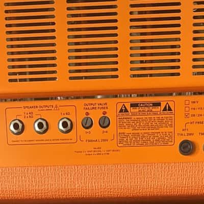 Orange AD200 Bass MK3 200-Watt Bass Amp Head 2003 - 2023 - Orange image 5