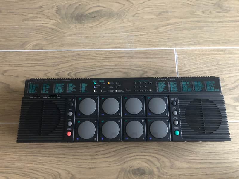 Yamaha DD-10 Digital Drum Bank Drumcomputer Vintage mint Black