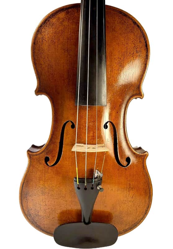 Vintage/Antique/Authentic 4/4 Labelled Violin Francesco Ruggeri+Case 小提 小提琴 ヴァイオリン Beautiful Flamed Maple,Powerful Tone,Fully Set Up-Videos image 1