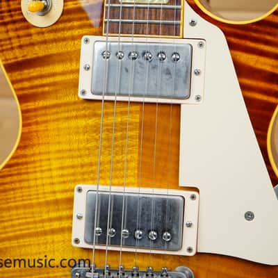 Gibson Custom Shop Historic Collection '59 Les Paul Standard Flametop Reissue 1995 - Iced Tea Burst image 6