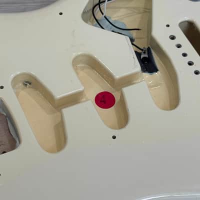 2003 Fender Special Edition 50s Stratocaster Alder Sunburst Body - Cut in USA image 6