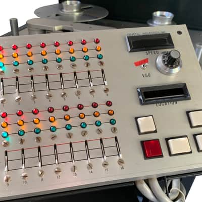 Studer A80 16 track Analog Multitrack 2" Tape Machine with Remote image 2