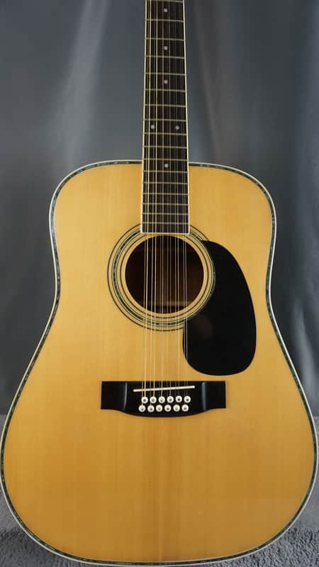 Yamaki YW-30 12-String Acoustic Guitar w/ Hard Case - Made in Japan image 1