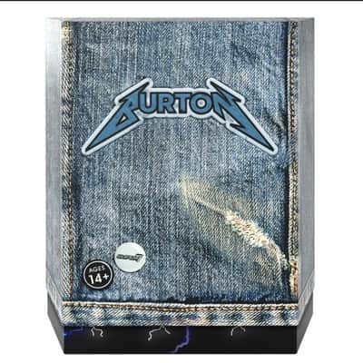 Super 7 Metallica Cliff Burton Ultimates 7-Inch Action Figure (Wave 1) 2023 Limited Edition image 4