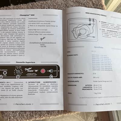 Fender Champion 600 Manual 2006 image 3
