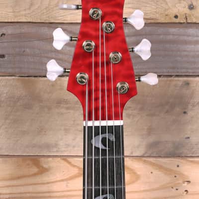 Yamaha John Patitucci Signature TRBJP2 6-String Bass Translucent Dark Red w/ Case image 6