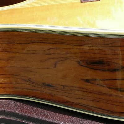 Westone Brazilian Rosewood W-40 Matsumoku Japan 1974 Natural D35 Copy BARGAIN image 9