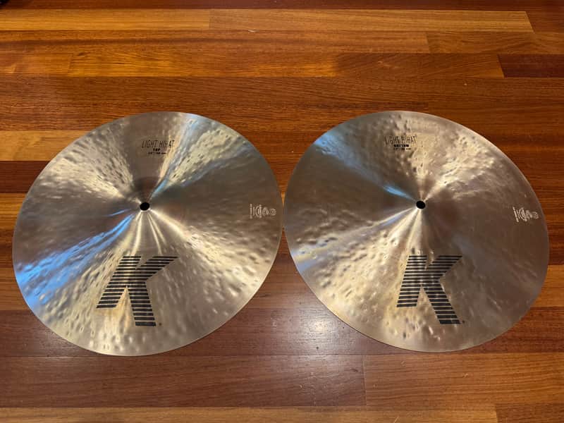 Zildjian 15" K Series Light Hi-Hat Cymbals (Pair) 2008 - Present - Traditional image 1