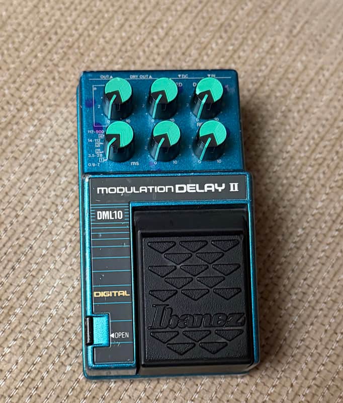 Ibanez DML10 Modulation Delay II Vintage Digital Delay Pedal | Reverb