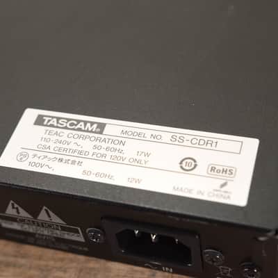TASCAM SS-CDR1 Rackmount Compact Flash/CD Recorder CG00RCA image 9