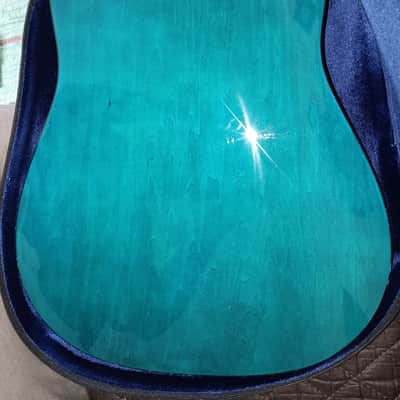 Dean Playmate PLAYPD-TBL 2013 - Transparent Blue w/ Martin Case image 12