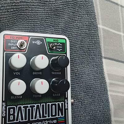 Electro-Harmonix Nano Battalion Bass Preamp and Drive / Distortion - Fully boxed and unused image 12