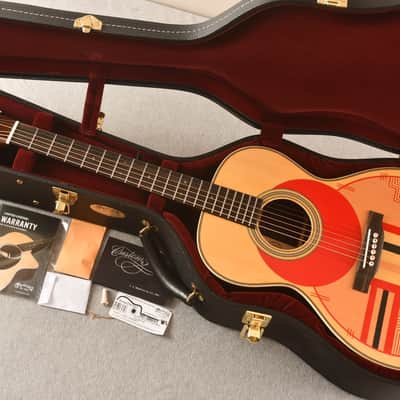 Martin Custom Shop Americana Backbone 00 28 Engelmann Rosewood Floor Model #2767237 image 1