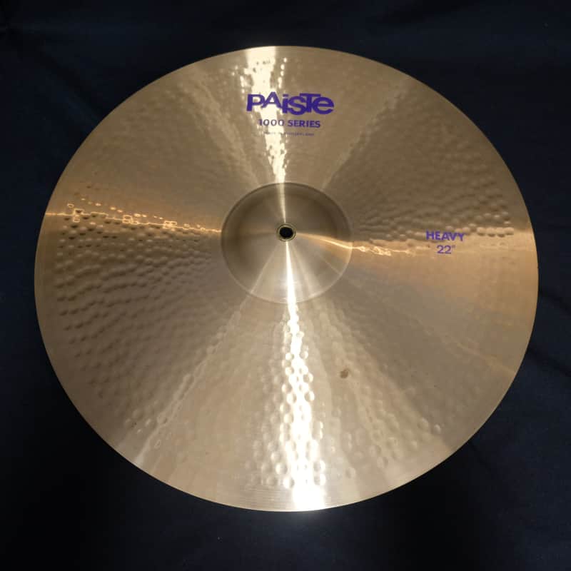 Paiste 22" Paiste 1000 Series Heavy 3629 grams 1991 image 1