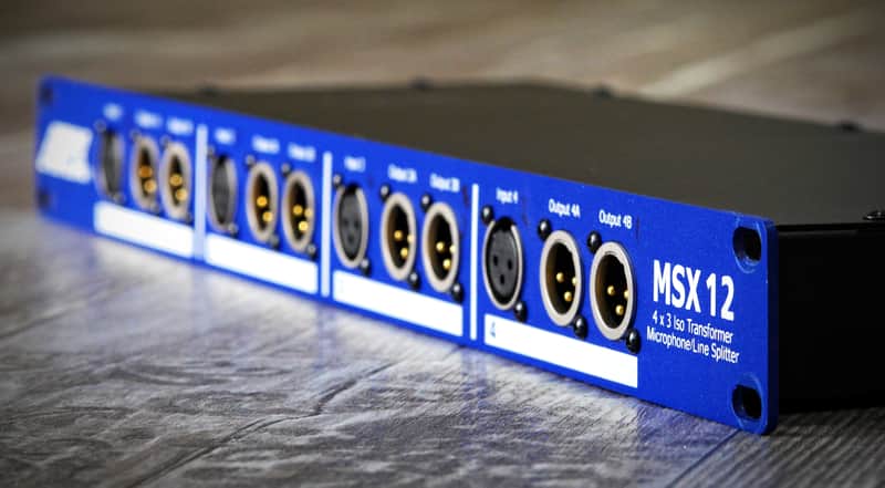 ARX MSX12 Mic Splitter. 4 In - 12 Out. Excellent condition less that 1/2 price. image 1