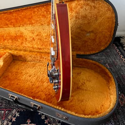 Vox Mark VI Acoustic Red 1960s Semi-hollow Electric Guitar image 9