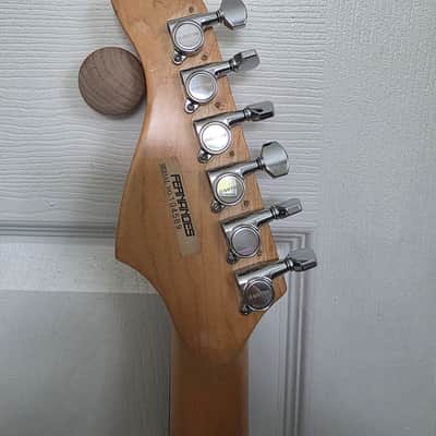 Kurt cobain k strat Fernandes le 90s - Arctic White image 6
