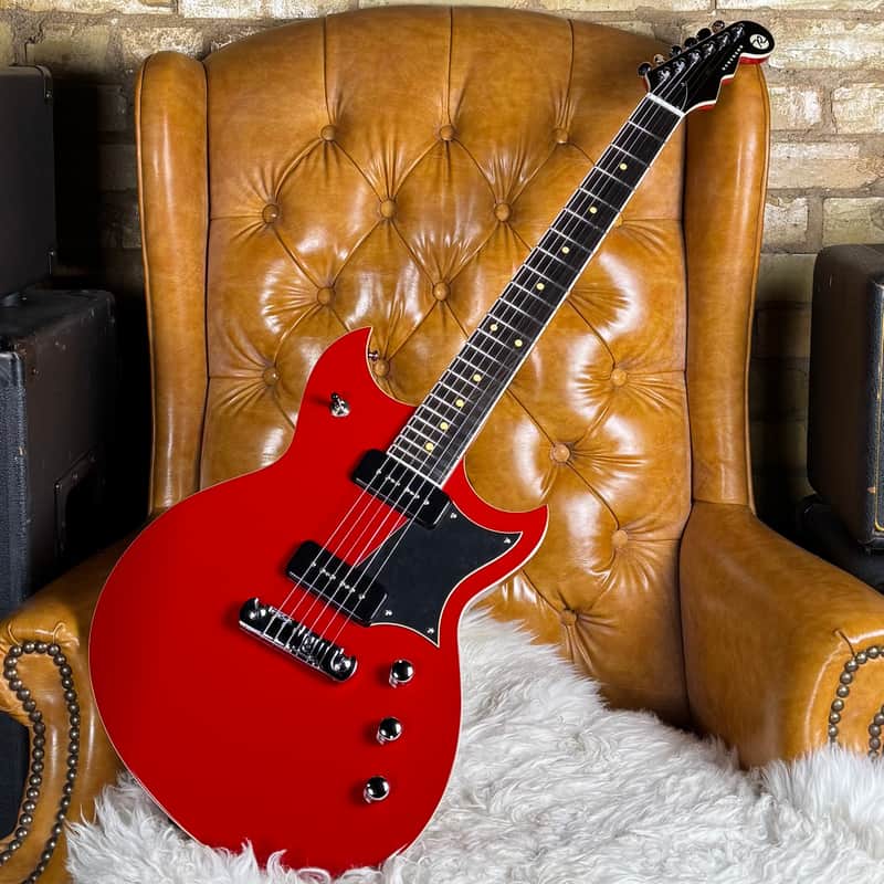 Reverend Reeves Gabrels Dirtbike Royale Royale Red Electric Guitar W/ Original Box & Case Candy! image 1