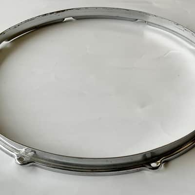 Gretsch 16” Stick chopper hoop 1950’s - Chrome over brass image 5