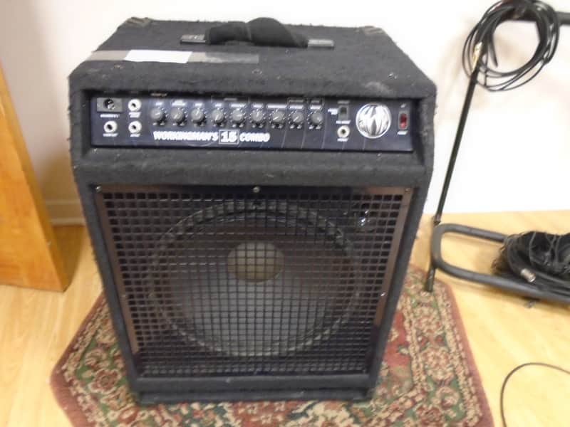used SWR Workingman's 15 Combo 15" bass combo amplifier image 1