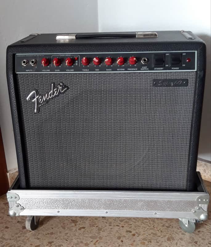 Fender Super 60 Two-channel 60 Watt + Fight Case image 1