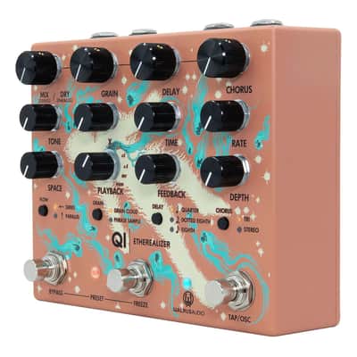 Walrus Audio Qi Etherealizer Multi Effect Pedal - Terracotta - Open Box image 2