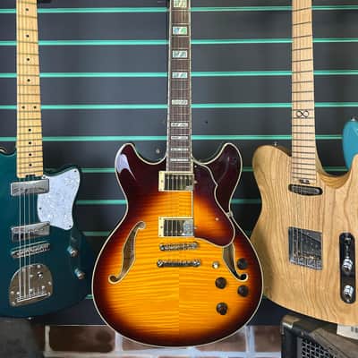 Ibanez Artcore AS103 Custom Vintage Burst 2010 Semi-Hollow Electric Guitar image 2