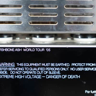 2005 Matamp GT100 - 100w EL34 - 1 of 2 in the world - Made for Wishbone Ash + signed by Andy Powell image 7