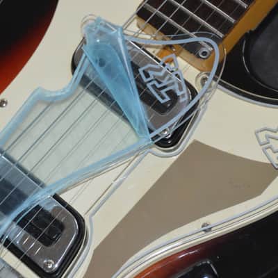 superb and very rare solid body style jaguar mid 60 'in good condition for its age +gigbag Gibson image 22