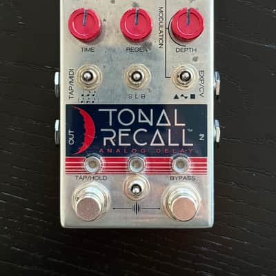Chase Bliss Audio Tonal Recall RKM Red Knob Mod Analog Delay 2017 - 2018 - Graphic with Red Knobs image 2