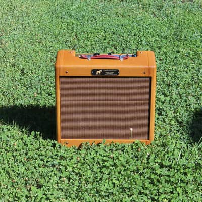 Carl's Custom Amps Dark Tweed Classic Tweed Princeton 1x10 Combo Alinco Speaker image 1