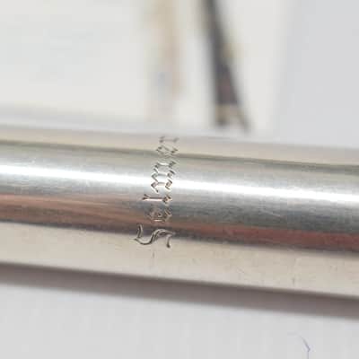 Vintage Selmer New York Handmade Sterling Flute Soldered Toneholes Plays Great *THE BEST* image 3