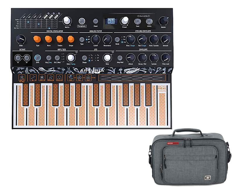 Arturia MicroFreak Hybrid Synthesizer + Gig Bag image 1