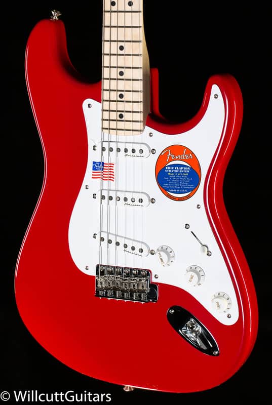 Fender Eric Clapton Stratocaster Maple Fingerboard Torino Red (304) image 1
