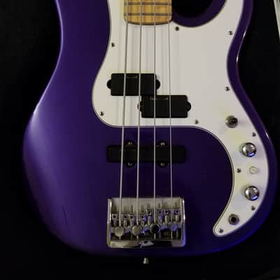Fender Precision Bass Plus RARE Purple Sparkle with hard case image 1